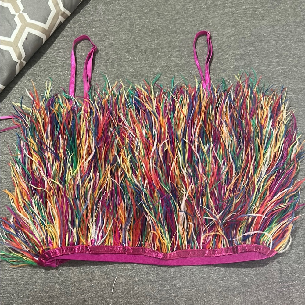 Colorful Feathered Women's Camisole